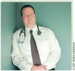 Dr. Brian Forrest. PHOTOGRAPHS BY DEREK ANDERSON After growing frustrated with the patient volume and time requirements of managed care, Dr. Brian Forrest started his own practice with a unique model of care. Its flat-rate fee and longer office visits have proven popular with patients.